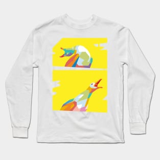 Bird Meme Long Sleeve T-Shirt